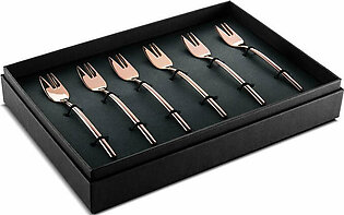 Due Bronzo Cake Forks Set of 6