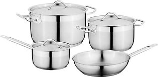 Hotel 18/10 Stainless Steel Cookware Seven-Piece Set