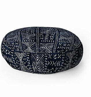 Dash And Ash Just Moody 26" Round Floor Pillow