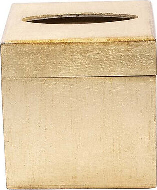 Florentine Wooden Accessories Gold Tissue Box
