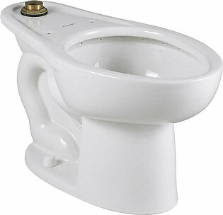 Madera FloWise EverClean 16-1/2"H Universal Floor-Mount Elongated Toilet Bowl with Top Spud/4 Bolts