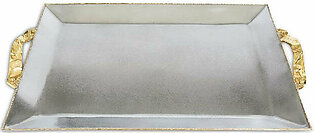 Sierra 20" Rectangular Tray - Frosted