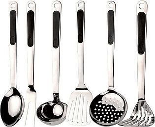 CooknCo Stainless Steel Kitchen Utensils Seven-Piece Set