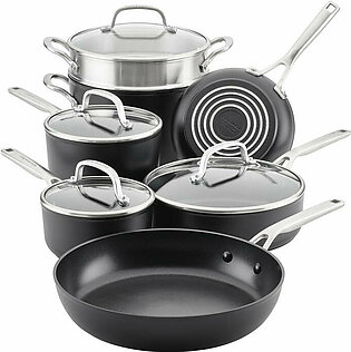 Induction Hard Anodized 11-Piece Cookware Set