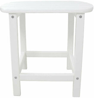 All-Weather Side Table - White