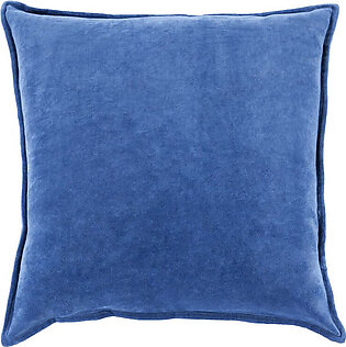 22" x 22" Cotton Velvet Pillow with Insert