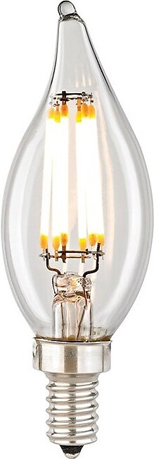 6-Watt Filament Candelabra LED Light Bulb
