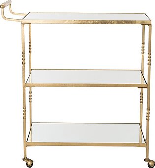 Aurelius Bar Cart - Gold