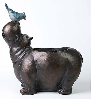 Hippo Flower Pot