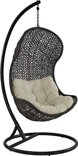 Parlay Outdoor Patio Swing Lounge Chair with Stand
