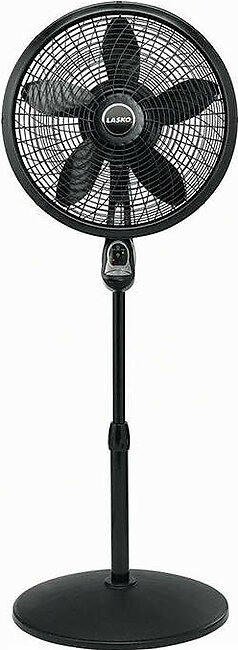18" Cyclone Three-Speed Pedestal Fan with Remote Control