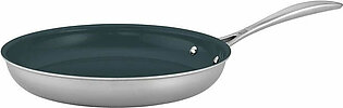 Clad CFX 10" Ceramic Nonstick Stainless Steel Frying Pan