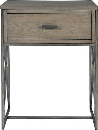 Cartwright Gray Side Table by Matthew Williams