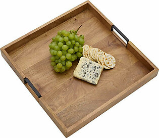 Gourmet Basics by Square Lazy Susan Serving Tray