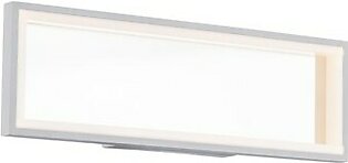 Mirror Mirror Single-Light 18" LED Bathroom Vanity or Wall Light 3000K