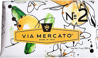 Via Mercato Bar Soap No. 2 - Green Tea & White Musk