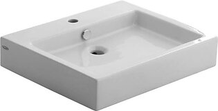 Studio 22" Above Counter Bathroom Sink with One Hole