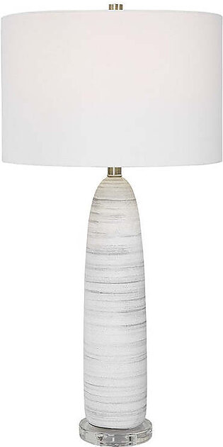 Levadia Matte White Table Lamp