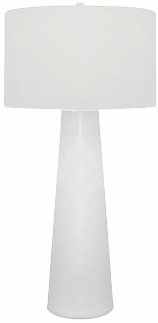 White Obelisk LED Table Lamp
