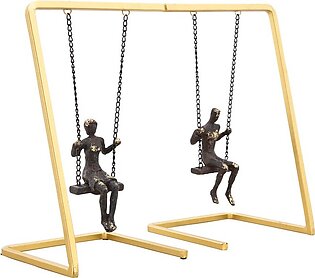 Swinging People Bookends Set of 2