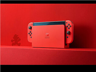 Nintendo Switch - OLED Model: Mario Red Edition International Version