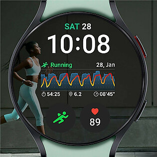 Samsung Galaxy Watch 6 44mm Aluminum Smartwatch w/ Fitness Tracker, Heart Monitor, BIA Sensor, Advanced Sleep Coaching, Bluetooth – Silver