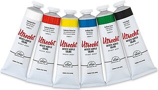 Utrecht has been carefully handcrafting Utrecht Artists' Acrylic Colors in its Brooklyn, New York, mill since 1959. These fine paints are prized by pr...