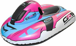 Snowmobile Pink and Teal Sled