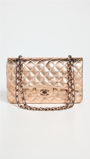 Chanel Pink Metallic 2.55 10" Shoulder Bag