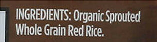 LUNDBERG Organic Rice Red Sprouted