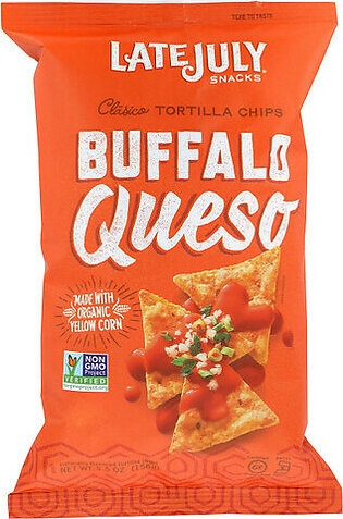LATE JULY Buffalo Queso Clasico Tortilla Chips