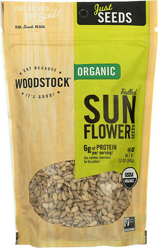 WOODSTOCK Organic Hulled Sunflower Seeds