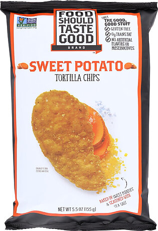 FOOD SHOULD TASTE GOOD Sweet Potato Tortilla Chips