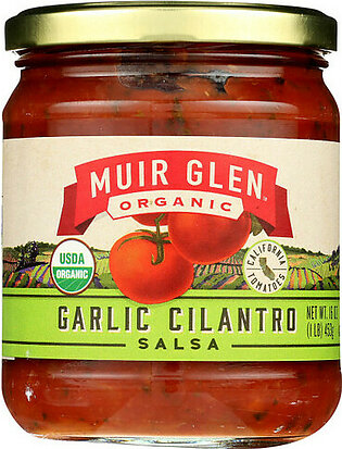 MUIR GLEN Organic Garlic Cilantro Medium