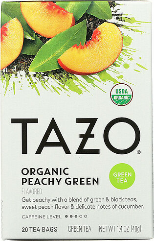 TAZO Organic Peachy Green Tea 20ct