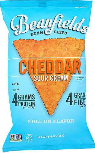 BEANFIELDS Cheddar & Sour Cream Bean Chips