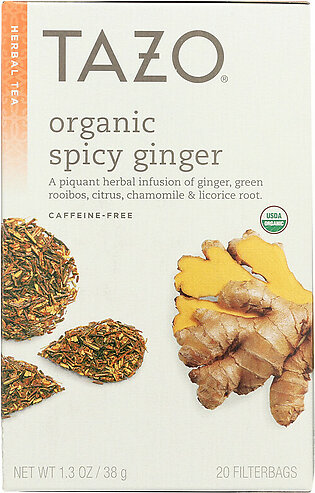 TAZO Organic Spicy Ginger Tea 20ct