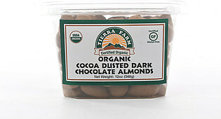 TIERRA FARMS Organic Cocoa Dusted Dark Chocolate Almonds