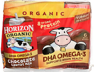HORIZON Organic Milk Chocolate 1% Low Fat 6ct.