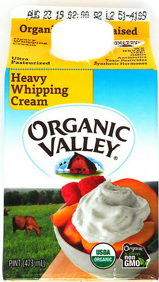 ORGANIC VALLEY Heavy Whipping Cream 1pt.
