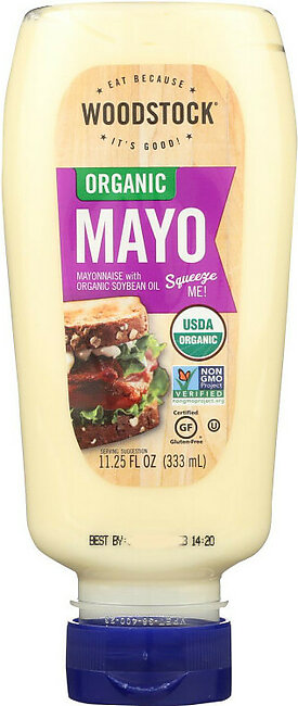 WOODSTOCK Organic Squeeze Bottle Mayo