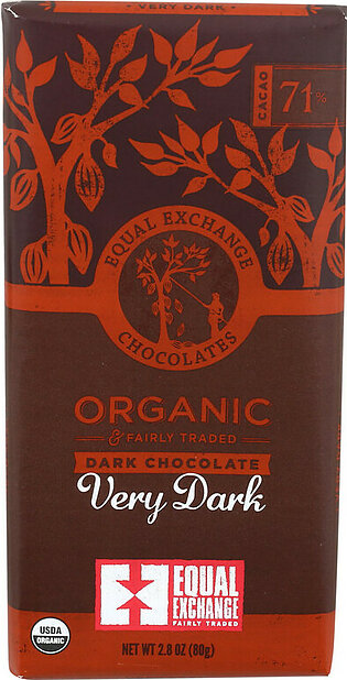EQUAL EXCHANGE Organic Chocolate Bar Very Dark