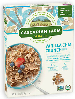 CASCADIAN FARMS Cereal, Vanilla Chia Crunch