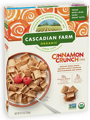 CASCADIAN FARMS Cereal, Cinnamon Crunch