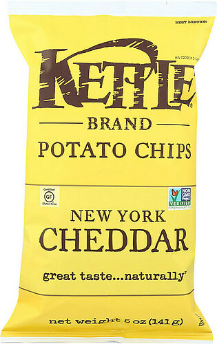 KETTLE Potato Chips, New York Cheddar