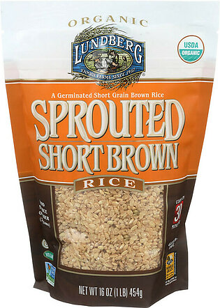 LUNDBERG Organic Rice Short Brown Sprouted