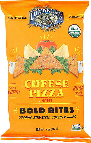 LUNDBERG Cheese Pizza Flavored Tortilla Chips