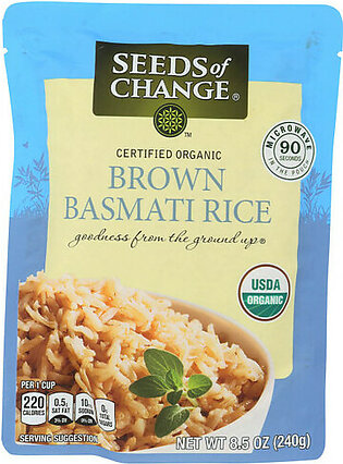 SEEDS Organic Rice Brown Basmati