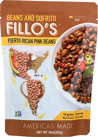 FILLOS Beans Puerto Rican Pink
