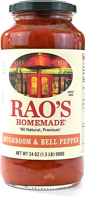 RAO'S Pasta Sauce Pepper Mushroom